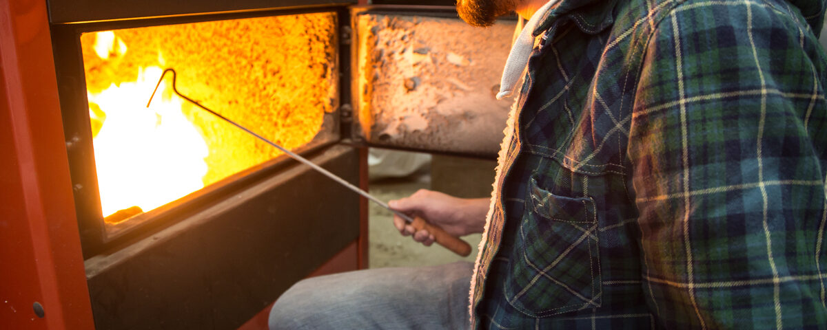 Caldaia a nocciolino di sansa
